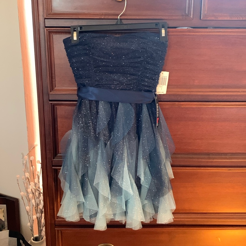 Strapless mini dress size 1